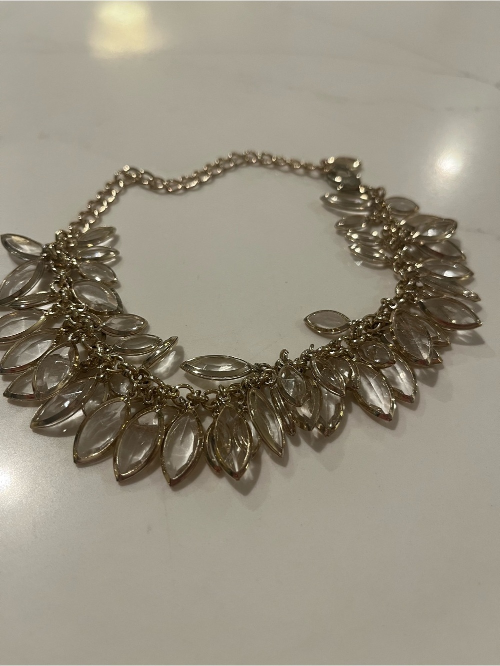 Glass Crystal Anklet